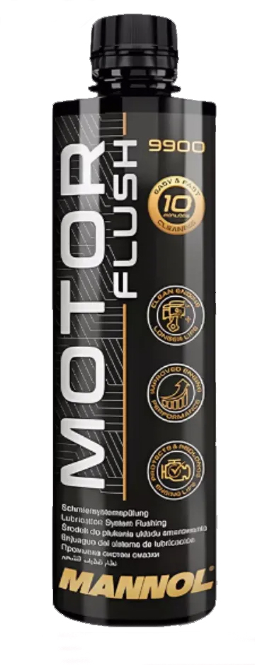 9900 MANNOL MOTOR FLUSH 0,45 л. Очиститель системы смазки