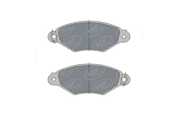 SCT SP 312 Тормозные колодки (комплект 4 шт.) SP312