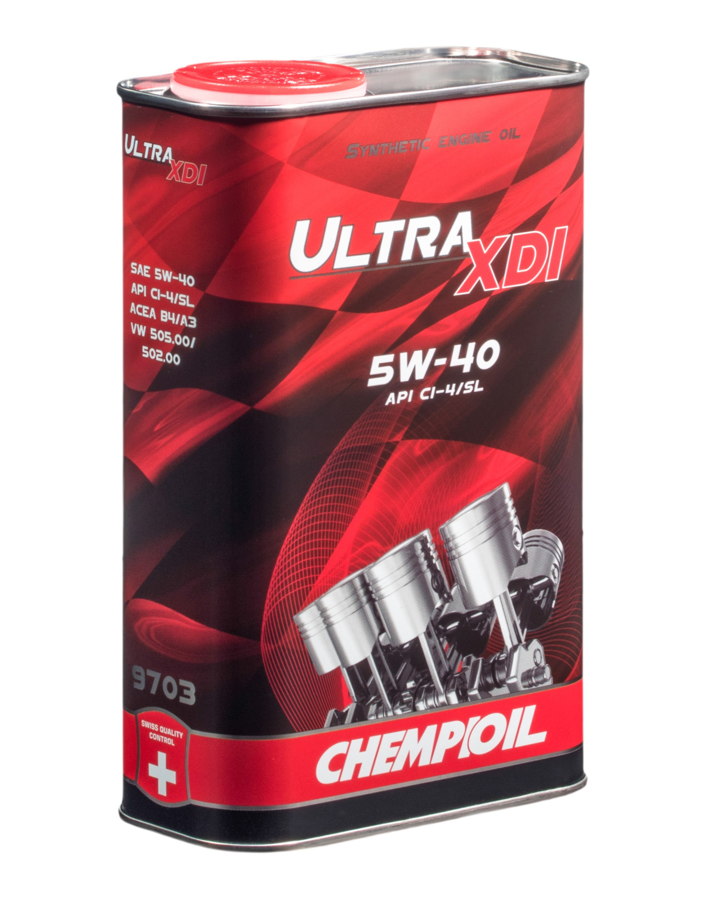 9703 CHEMPIOIL ULTRA XDI 5W40 1 л. (Metal) Синтетическое моторное масло 5W-40
