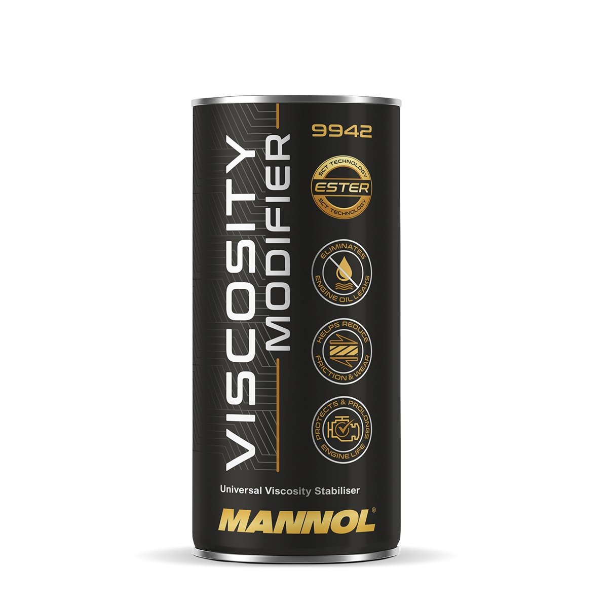 9942 MANNOL VISCOSITY MODIFIER (METAL) 350 мл. Присадка для моторного масла 