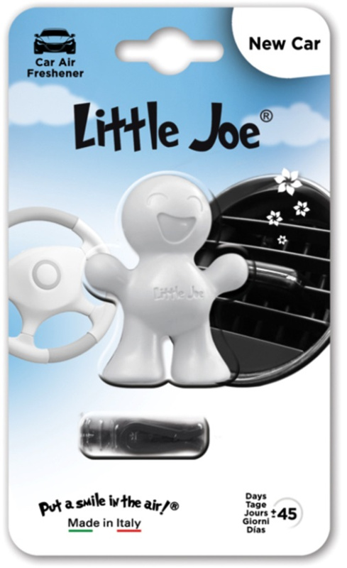 DRIVE INT LITTLE JOE NEW CAR (НОВАЯ МАШИНА) - WHITE. Автомобильный освежитель воздуха