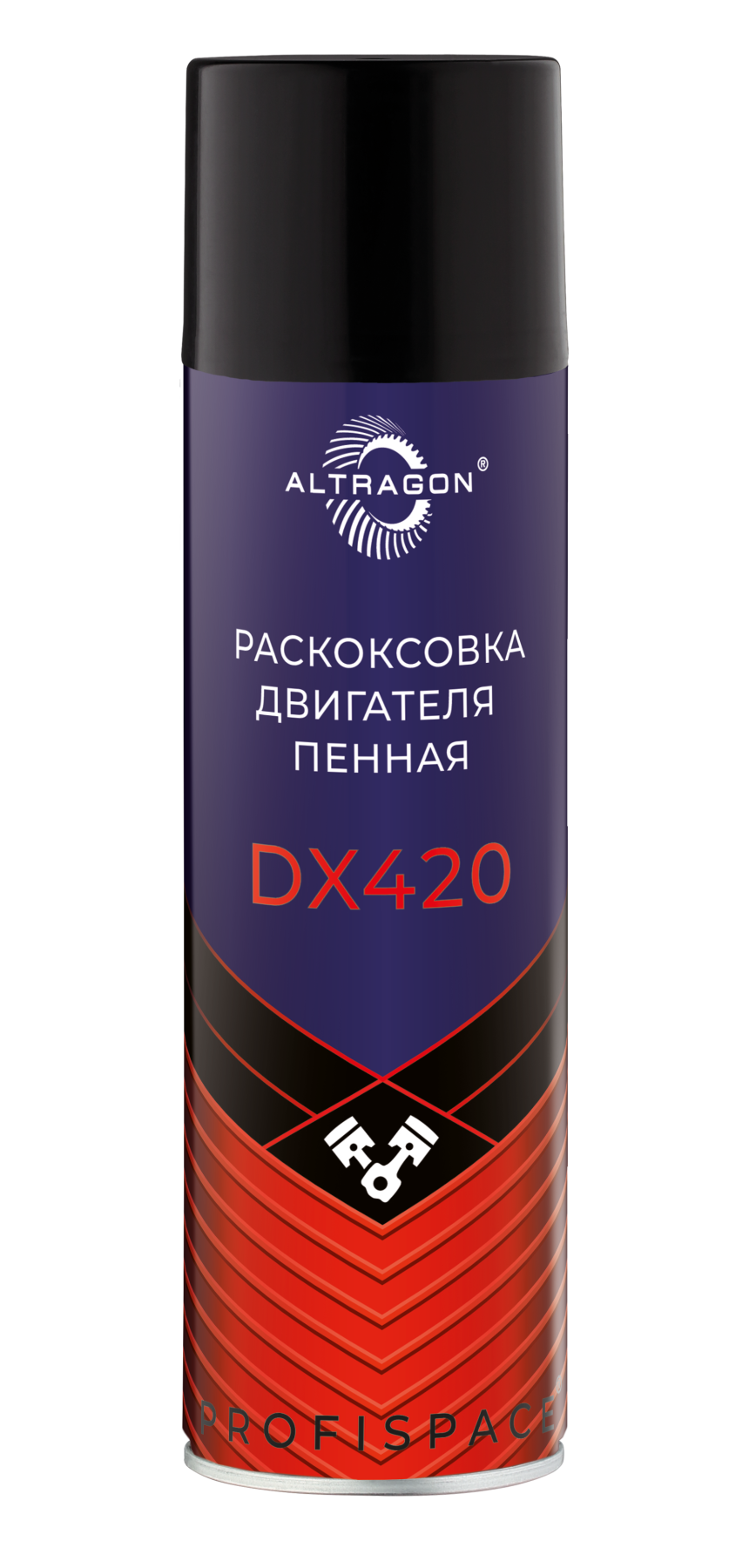 ALTRAGON DX420 Раскоксовка двигателя пенная 650 мл. (аэрозоль)