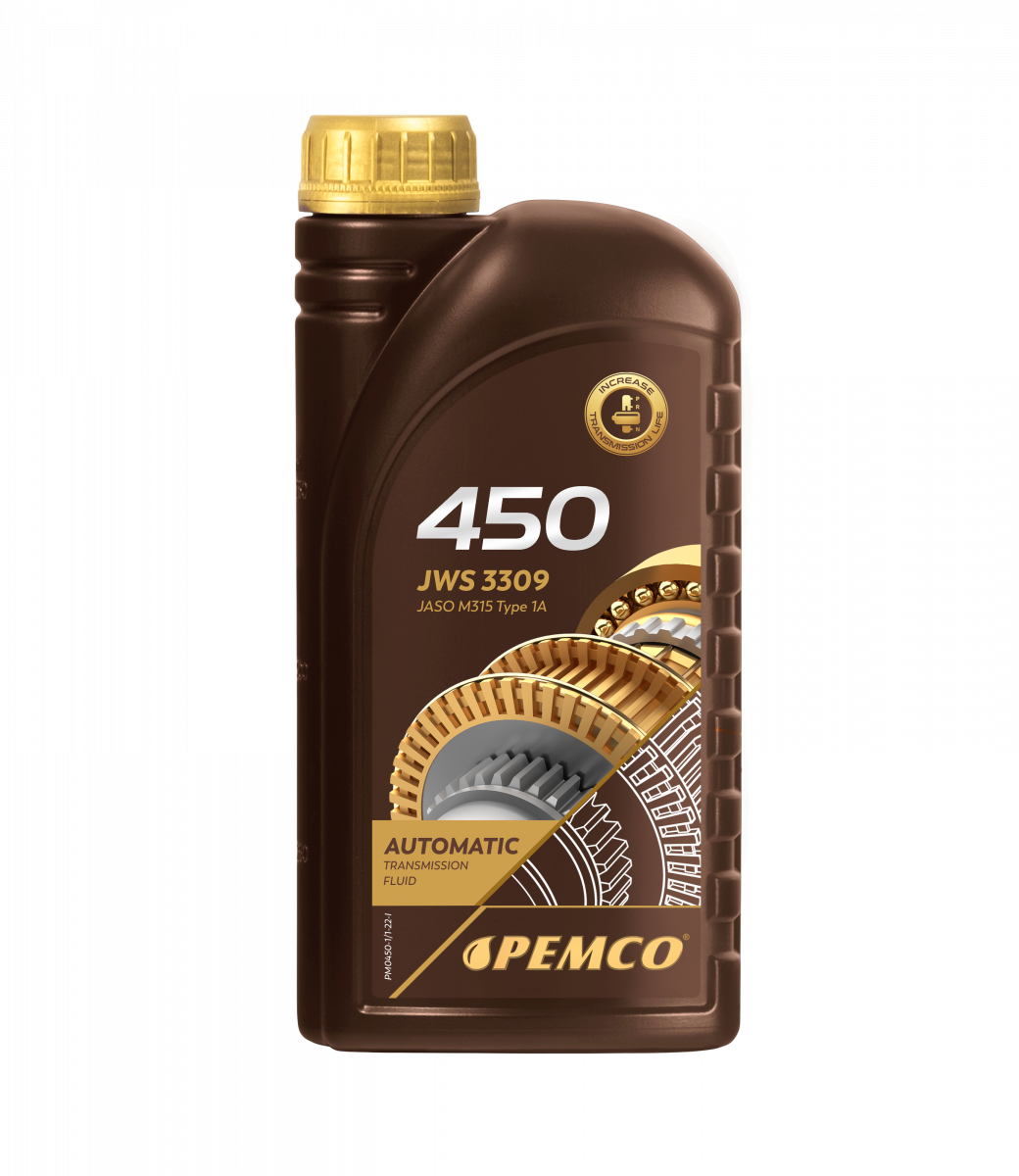 PEMCO 450 JWS 3309 1 л. Синтетическое трансмиссионное масло