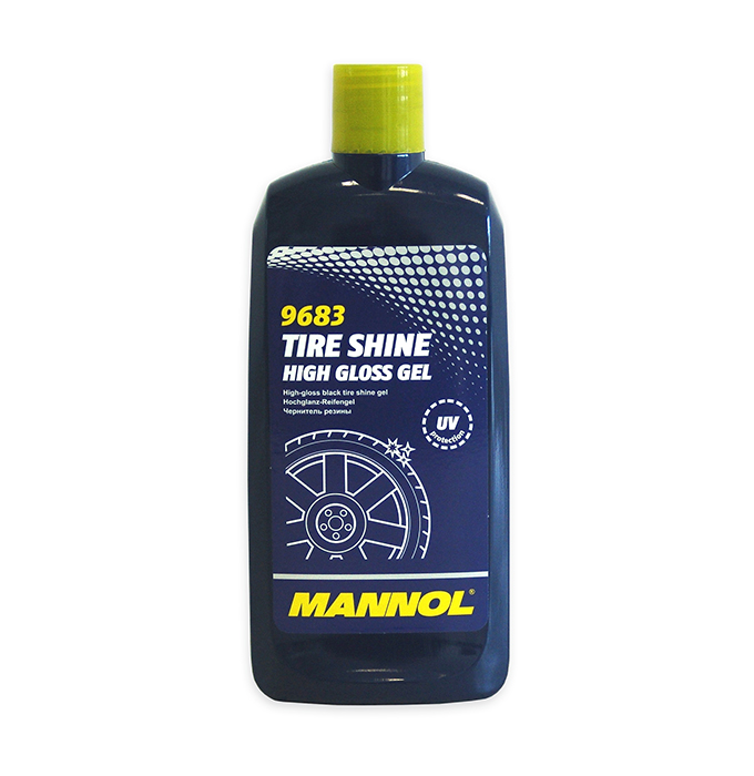 9683 MANNOL TIRE SHINE 500 мл. Чернитель резины