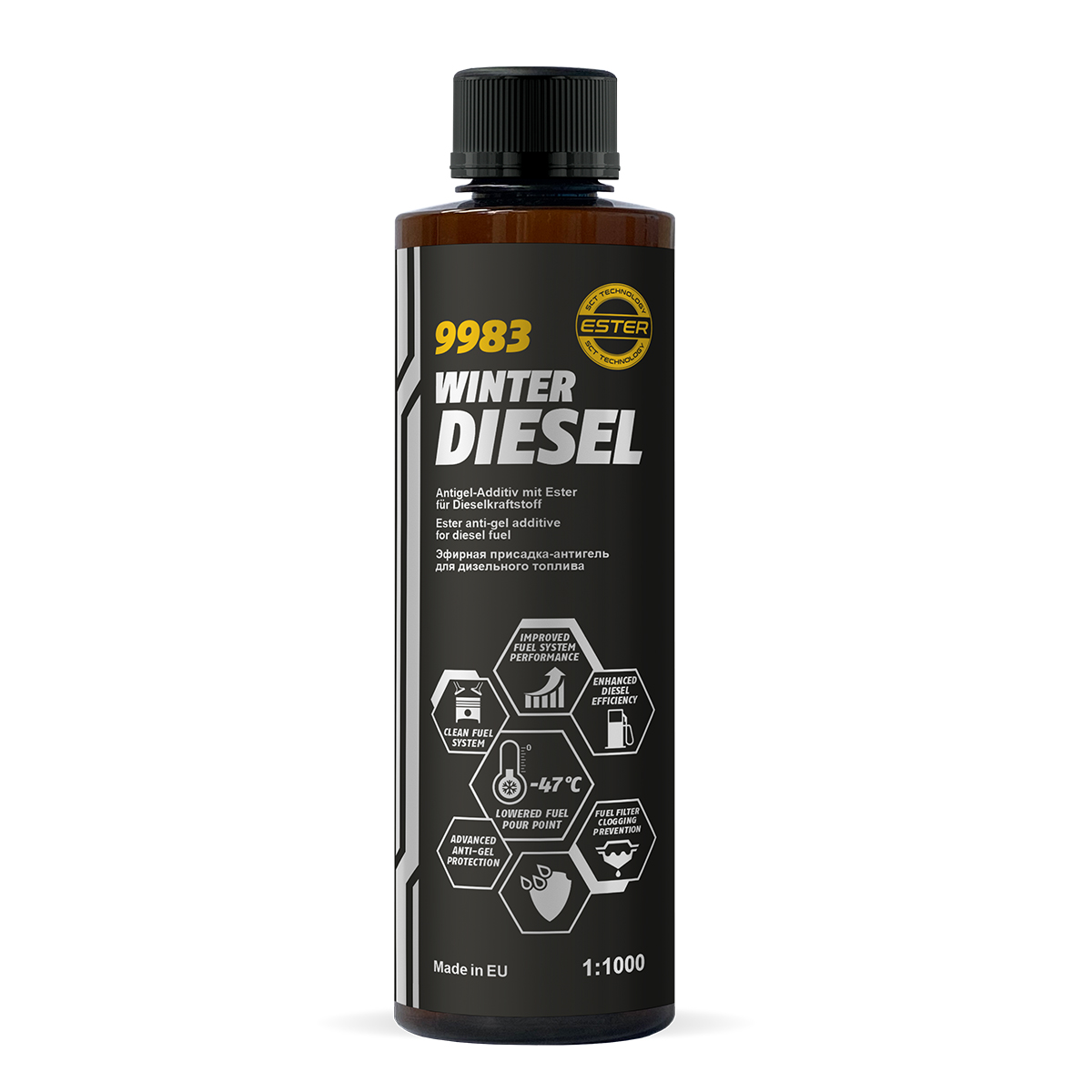 9983 MANNOL WINTER DIESEL 250 мл. Зимний антигель дизельного топлива