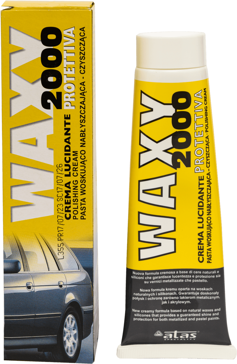 ATAS WAXY-2000 PROLETTIVA Полироль-паста для кузова 150 мл.