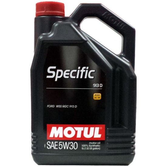 MOTUL SPECIFIC 913D 5W30 5 л. Синтетическое моторное масло 5W-30