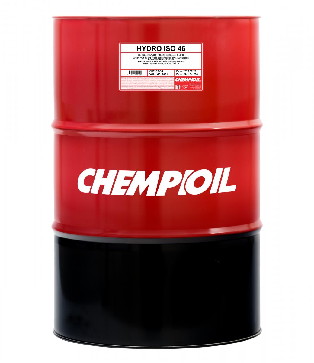 2102 CHEMPIOIL HYDRO ISO 46 208 л. Гидравлическое масло