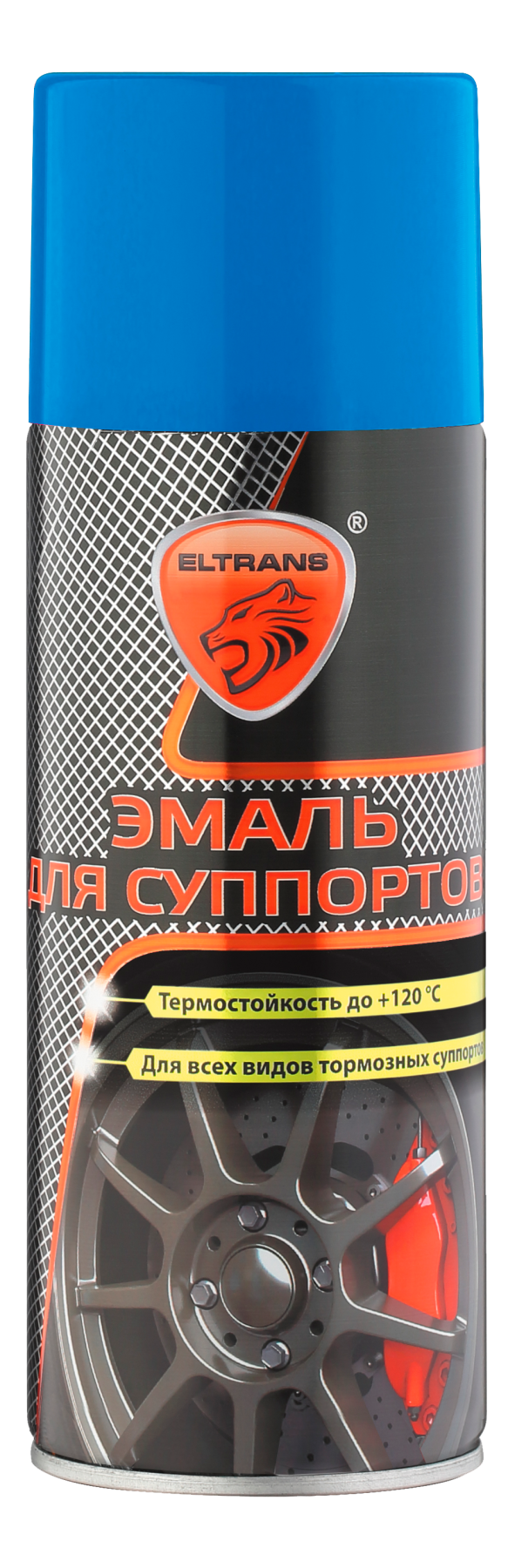 ELTRANS Эмаль для суппортов "ЯРКО-КРАСНАЯ" 520 мл. (аэрозоль)