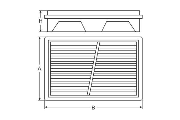 SCT SB 2395 Воздушный фильтр SB2395