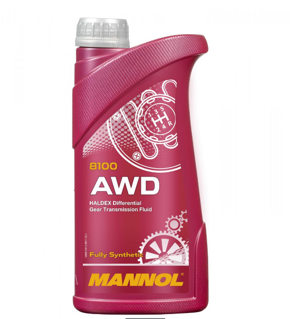 8100 MANNOL AWD GETRIEBEOEL 0,85 л. Специальное трансмиссионное масло для муфт Haldex