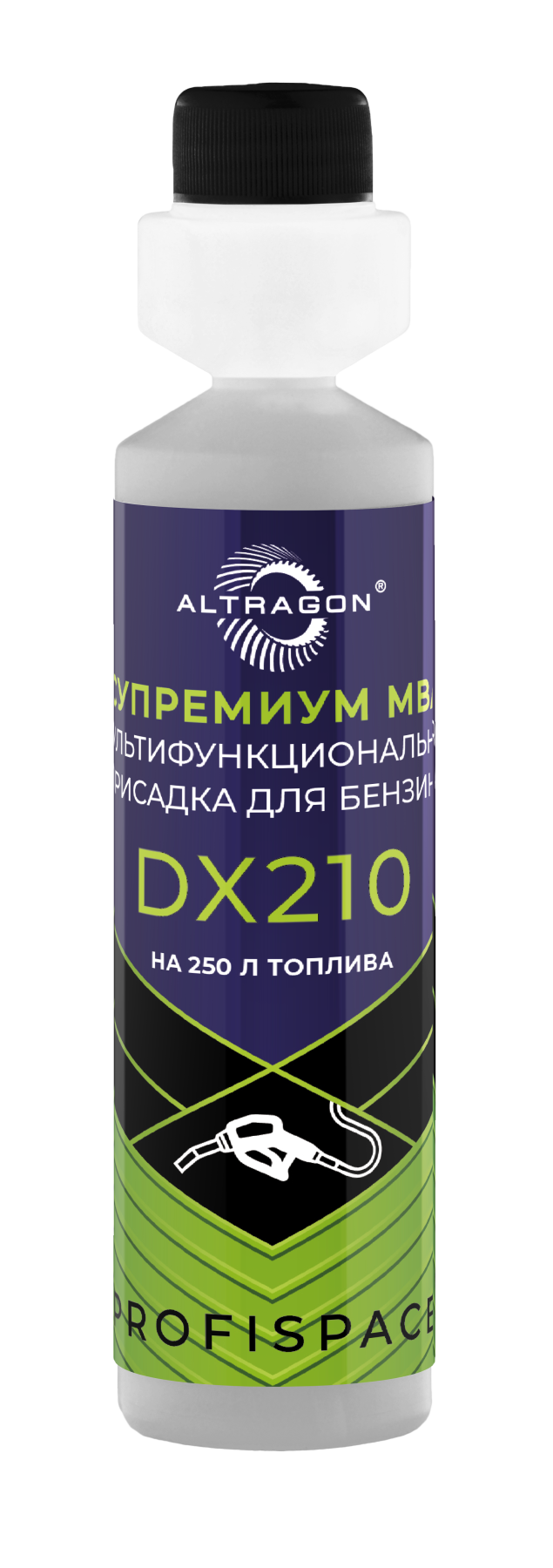 ALTRAGON DX210 СУПРЕМИУМ MBA Мультифункциональная присадка для бензина 250 мл.