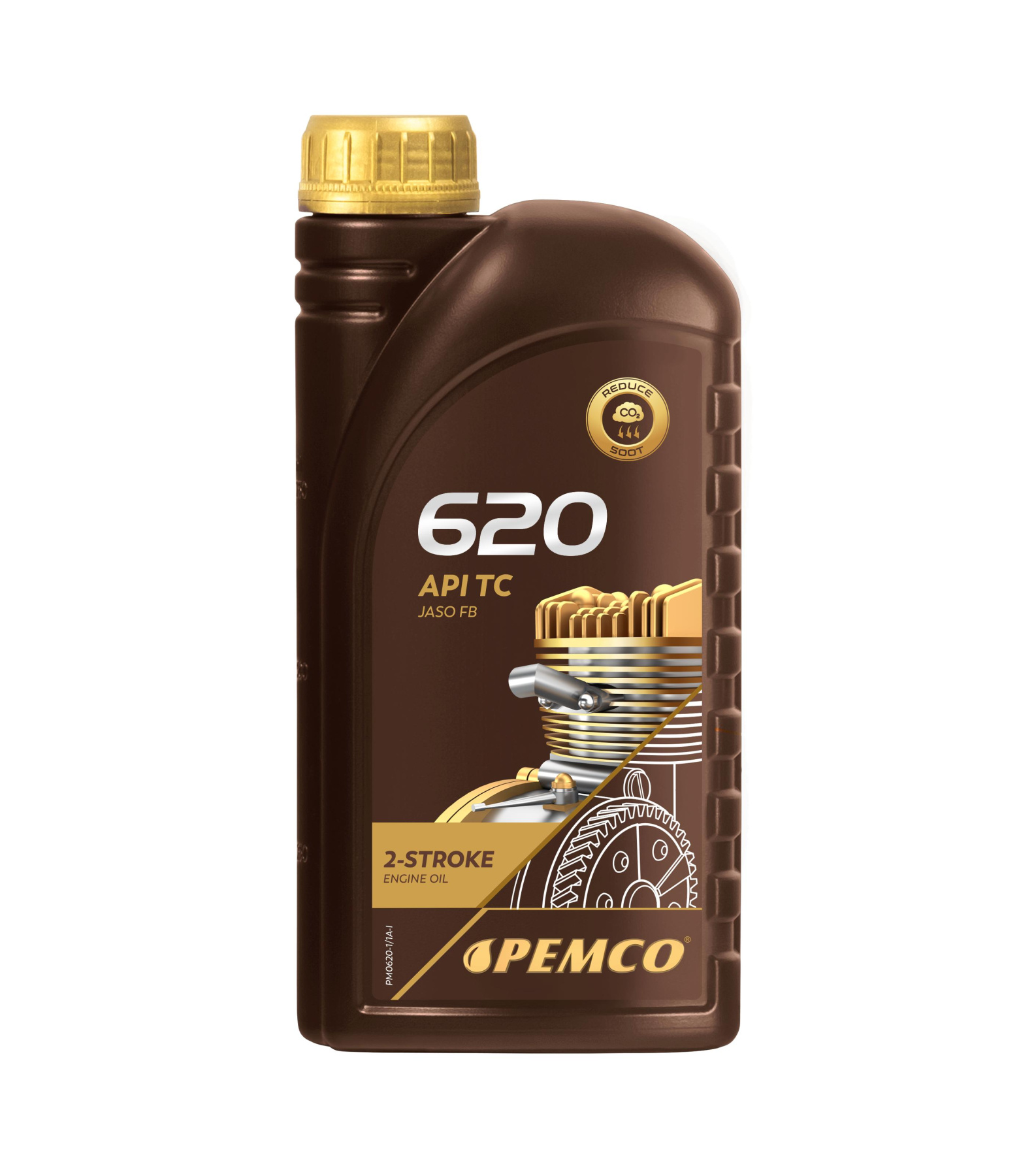 PEMCO 620 2T 1л. Минеральное моторное масло для двухтактных двигателей 2T