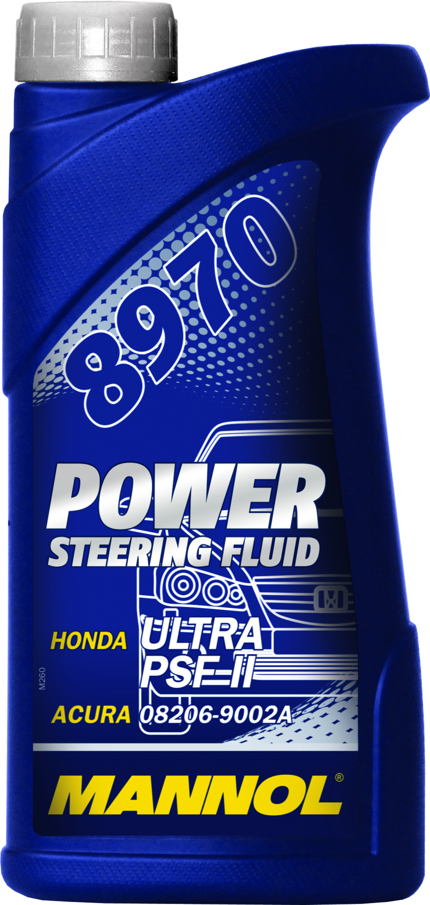 8970 MANNOL POWER STEERING FLUID 0,5 л. Синтетическая гидравлическая жидкость