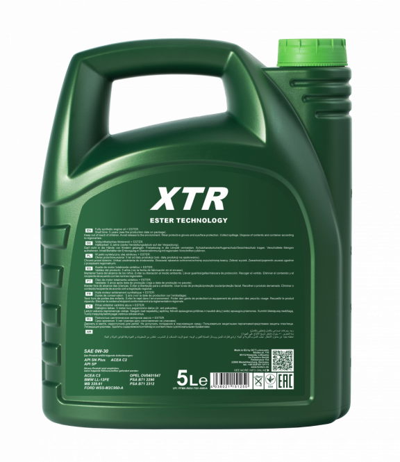 6726 FANFARO XTR 0W30 5 л. Синтетическое моторное масло 0W-30