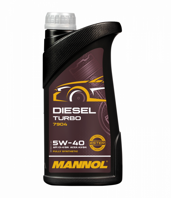 7904 MANNOL DIESEL TURBO 5W40 1 л. Синтетическое моторное масло 5W-40