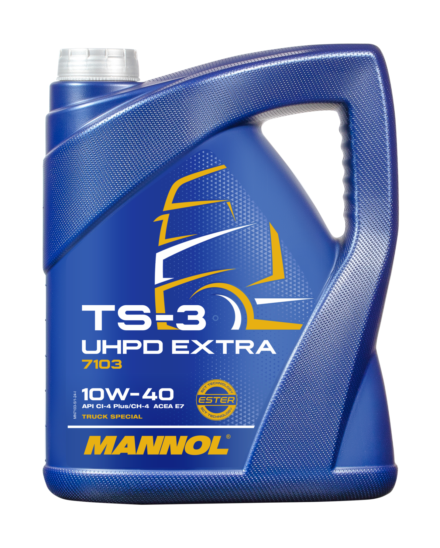 7103 MANNOL TS-3 UHPD EXTRA 10W40 5 л. Полусинтетическое моторное масло 10W-40