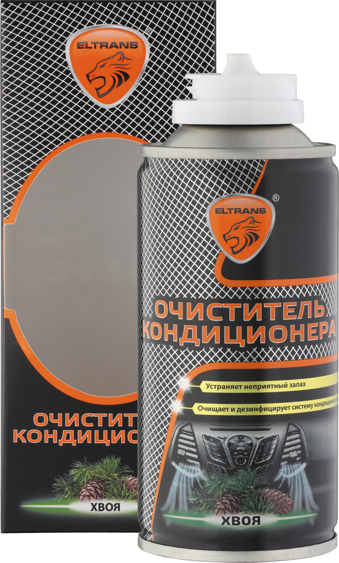 ELTRANS Очиститель кондиционера "Хвоя" 210 мл.(аэрозоль)