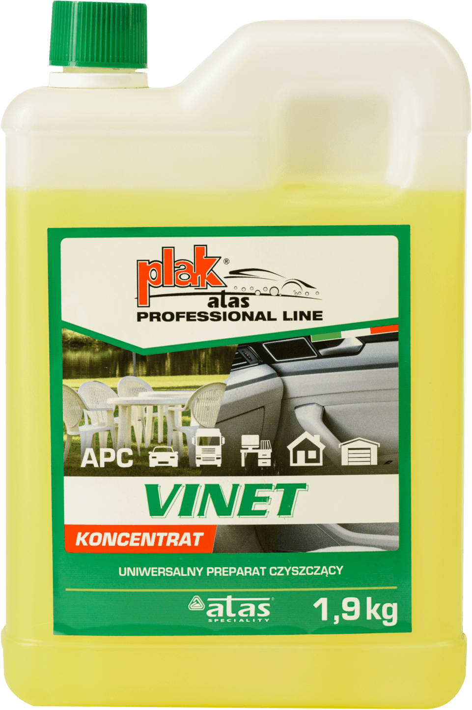 ATAS VINET Универсальное средство для очистки салона (концентрат) 1,9 кг.
