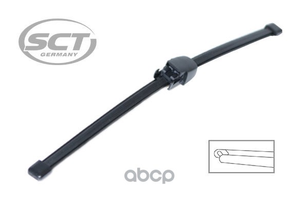 9487 SCT REAR WIPER 13" 330 мм. Щетка стеклоочистителя