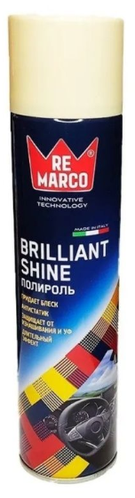 RE MARCO BRILLIANT SHINE "PINA COLADA" 750 мл. Полироль пластика