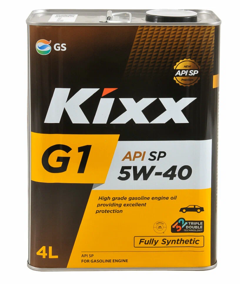KIXX G1 SP 5W40 4 л. Синтетическое моторное масло 5W-40