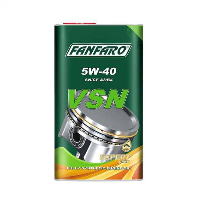 6721 FANFARO VSN 5W40 (metal) 4 л. Синтетическое моторное масло 5W-40