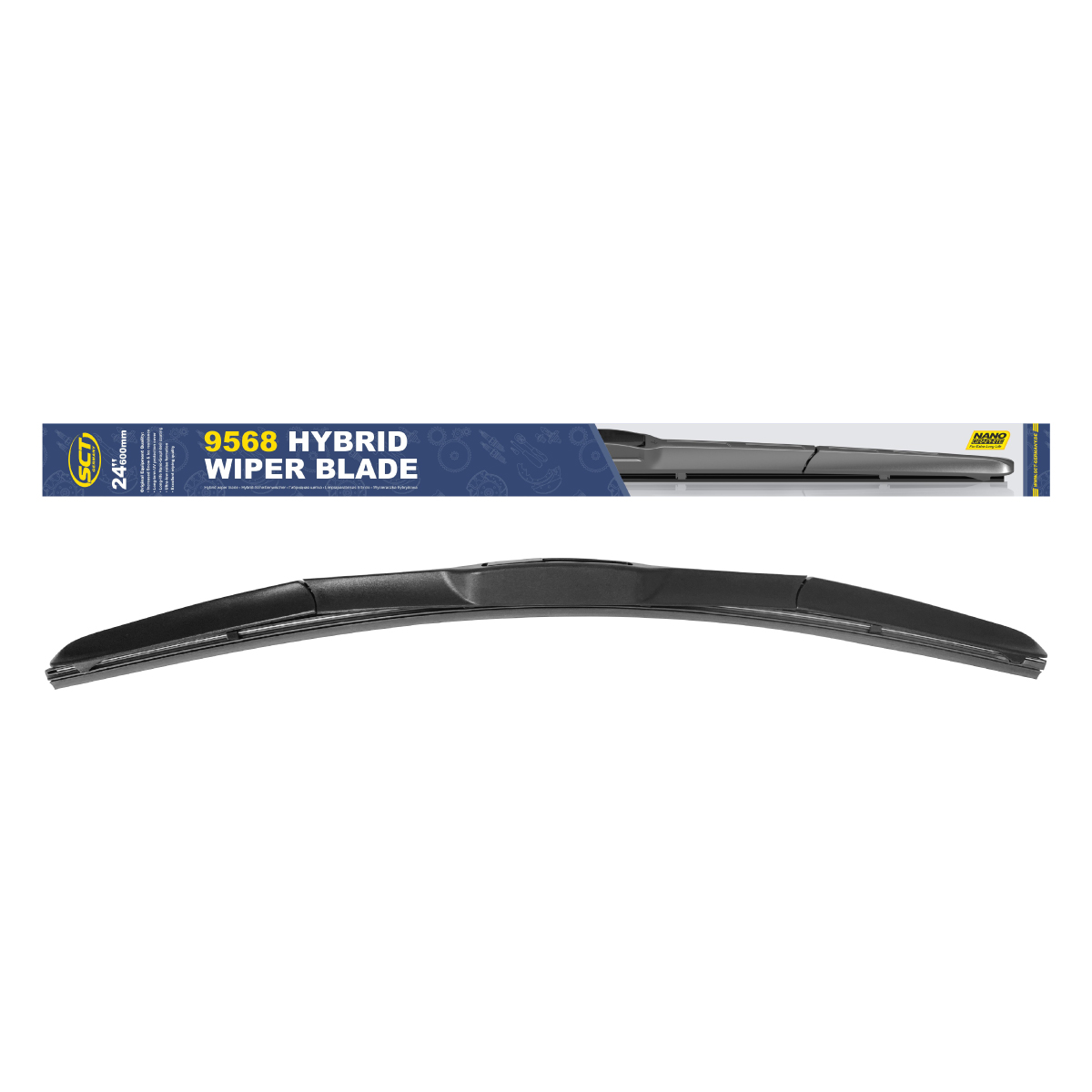 9568 SCT HYBRID WIPER BLADE 24" 600 мм. Щетка стеклоочистителя