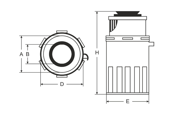 SCT SM 5089 Масляный фильтр SM5089
