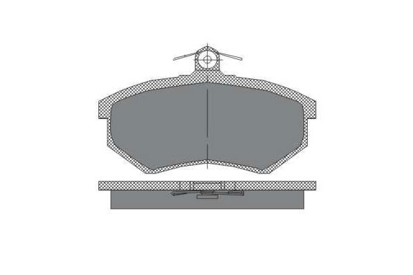 SCT SP 175 Тормозные колодки (комплект 4 шт.) SP175