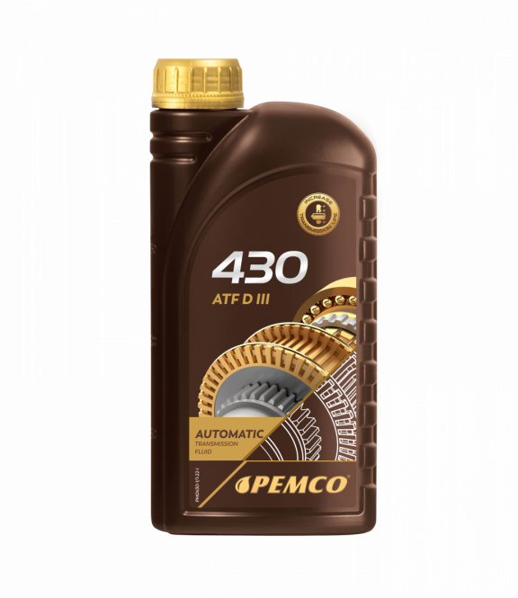 PEMCO 430 ATF D III 1 л. Синтетическое трансмиссионное масло
