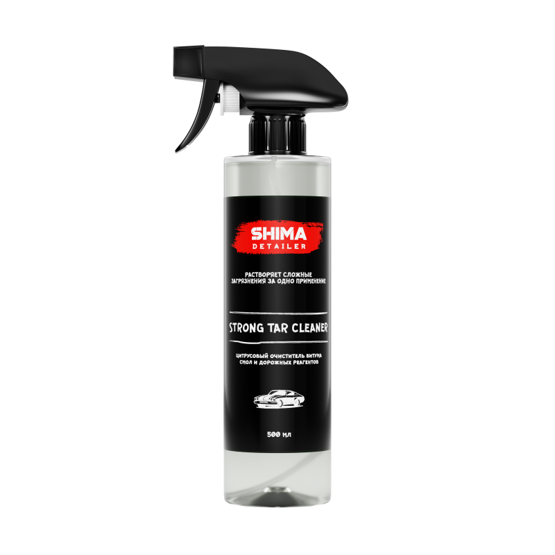 SHIMA DETAILER "STRONG TAR CLEANER" 500 мл. Очиститель битума