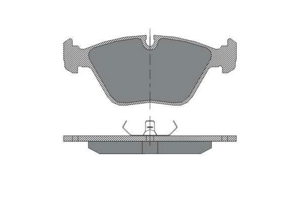SCT SP 152 Тормозные колодки (комплект 4 шт.) SP152