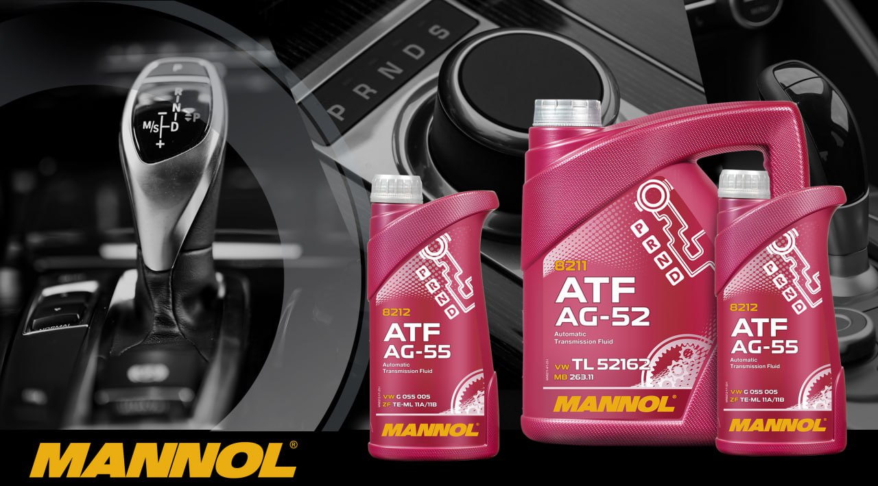 8211 MANNOL ATF AG52 1 л. Синтетическая трансмиссионная жидкость