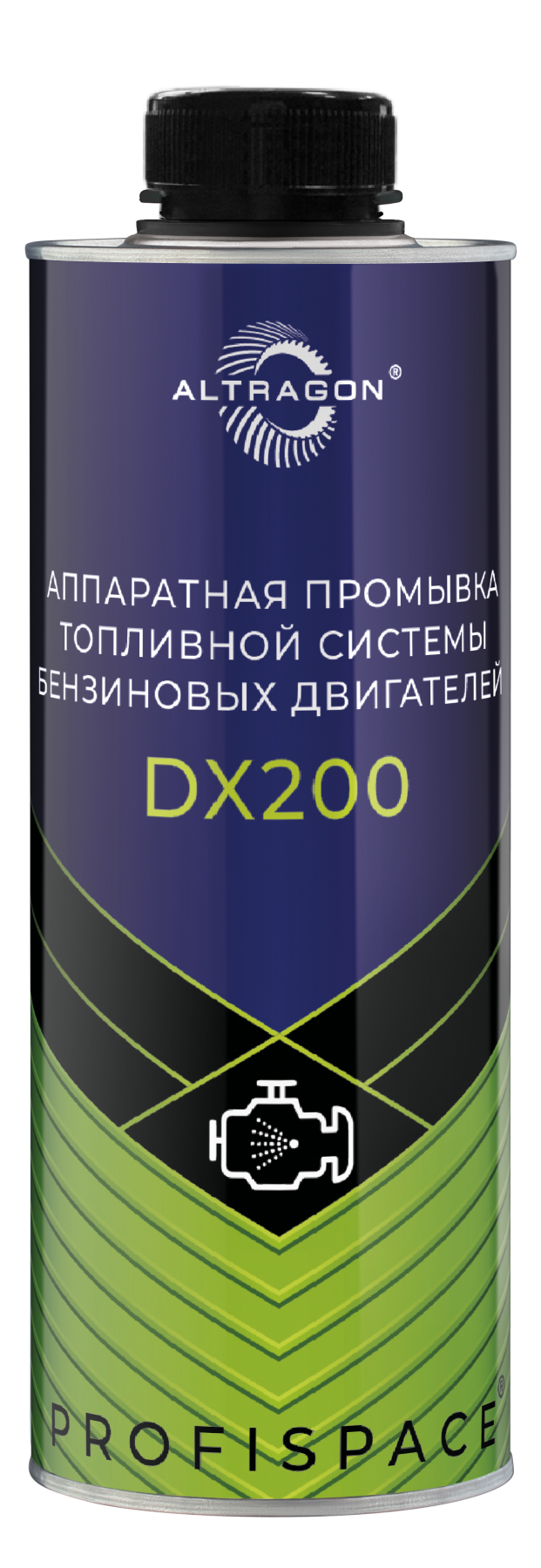 ALTRAGON DX200 Аппаратная промывка топливной системы бензиновых двигателей 1000 мл.