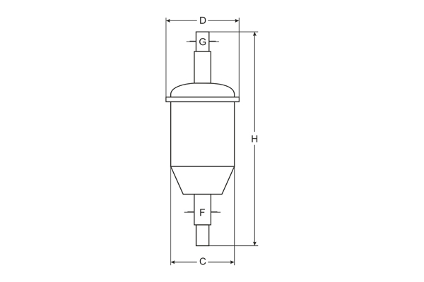 SCT ST 337 Топливный фильтр ST337
