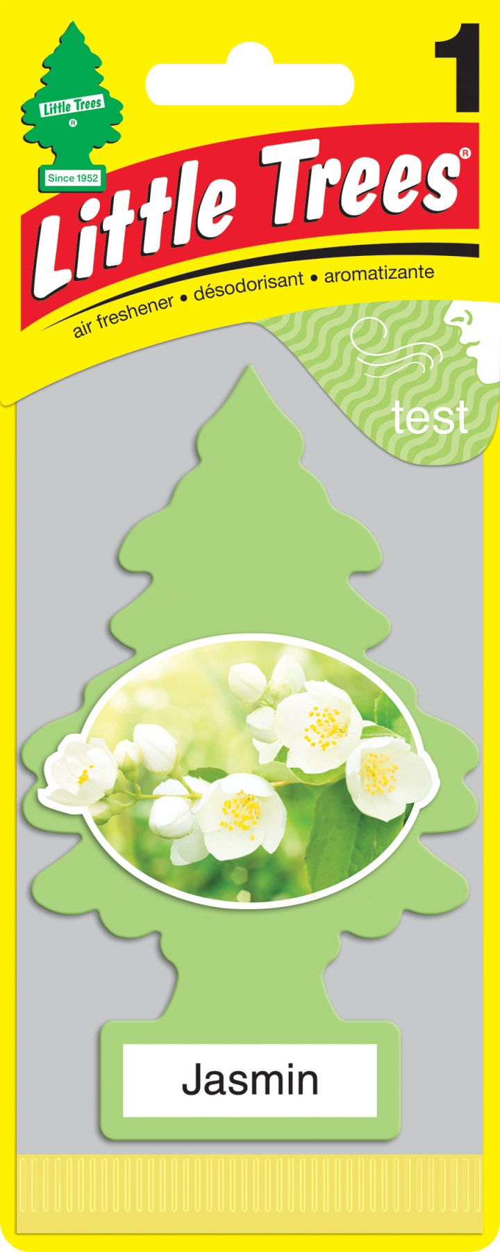 LITTLE TREES Ароматизатор Ёлочка "Жасмин" (Jasmin)