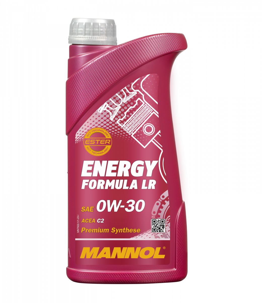 7922 MANNOL ENERGY FORMULA LR 0W30 1 л. Синтетическое моторное масло 0W-30