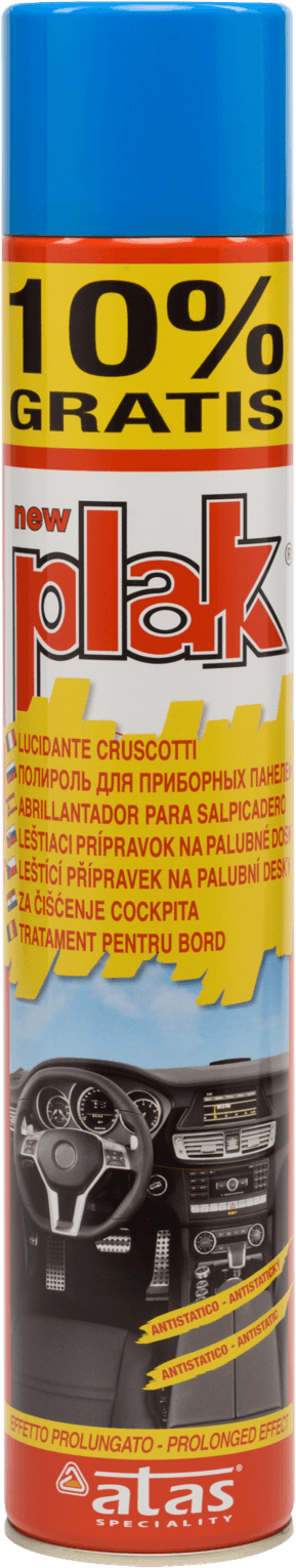 PLAK Полироль-реставратор пластика Лаванда (аэрозоль) 750 мл.