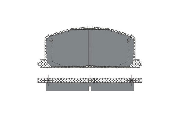 SCT SP 118 Тормозные колодки (комплект 4 шт.) SP118