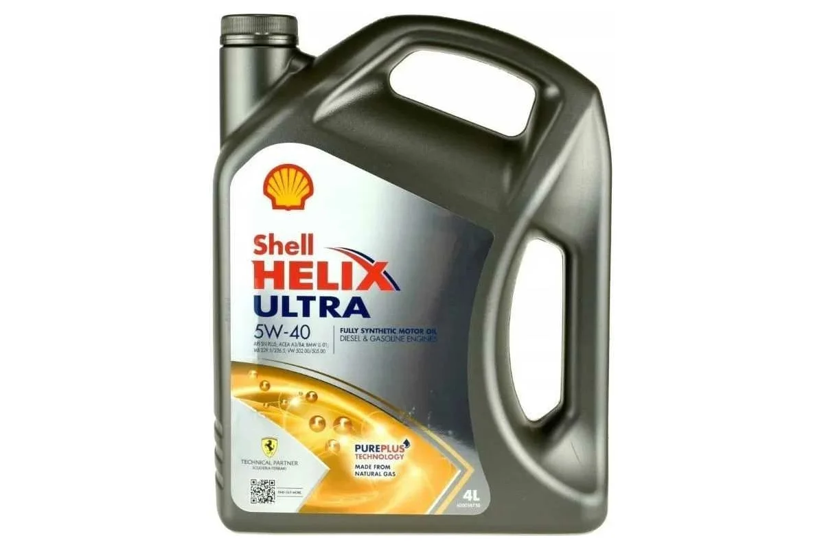 SHELL HELIX ULTRA 5W30 4 л. Синтетическое моторное масло 5W-30