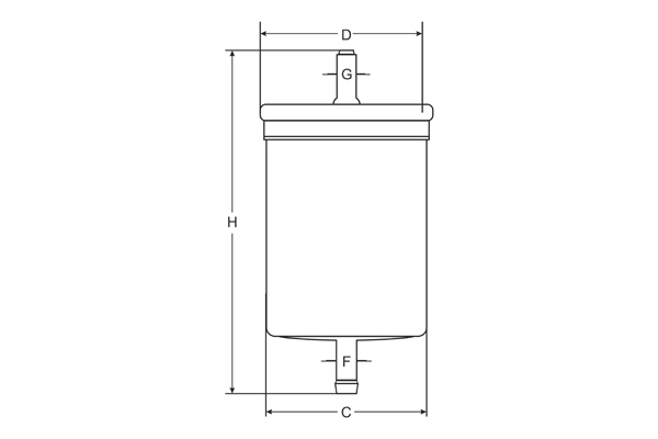 SCT ST 491 Топливный фильтр ST491