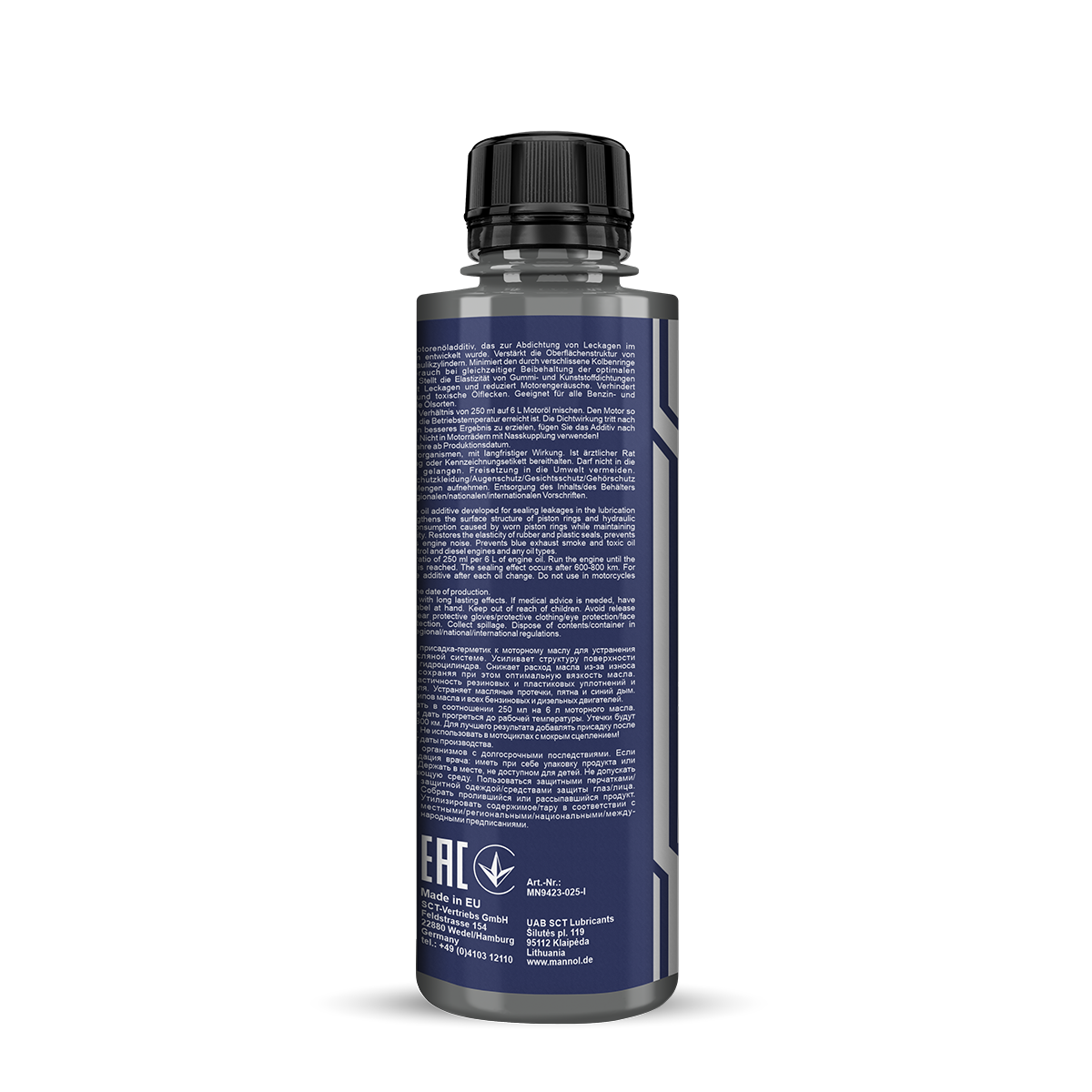 9423 MANNOL OIL LEAK-STOP 250 мл. Герметик системы смазки 