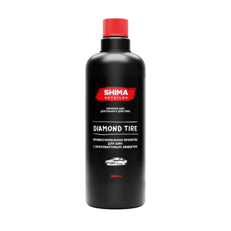 SHIMA DETAILER "DIAMOND TIRE" 1 л. Профессиональная пропитка для шин с бриллиантовым эффектом