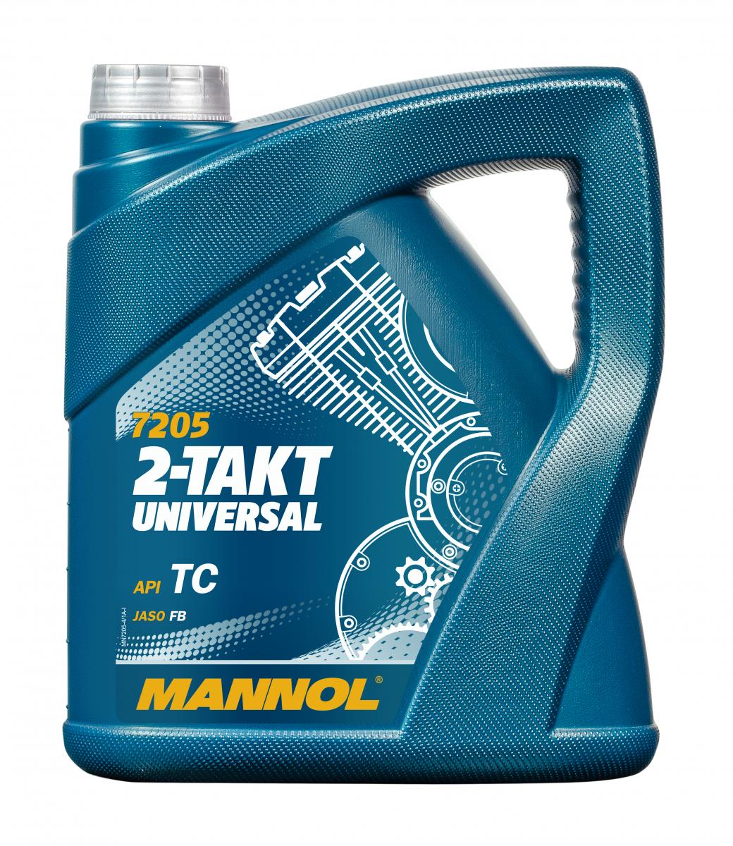 7205 MANNOL 2-TAKT UNIVERSAL 4 л. Минеральное моторное масло для 2Т двигателей