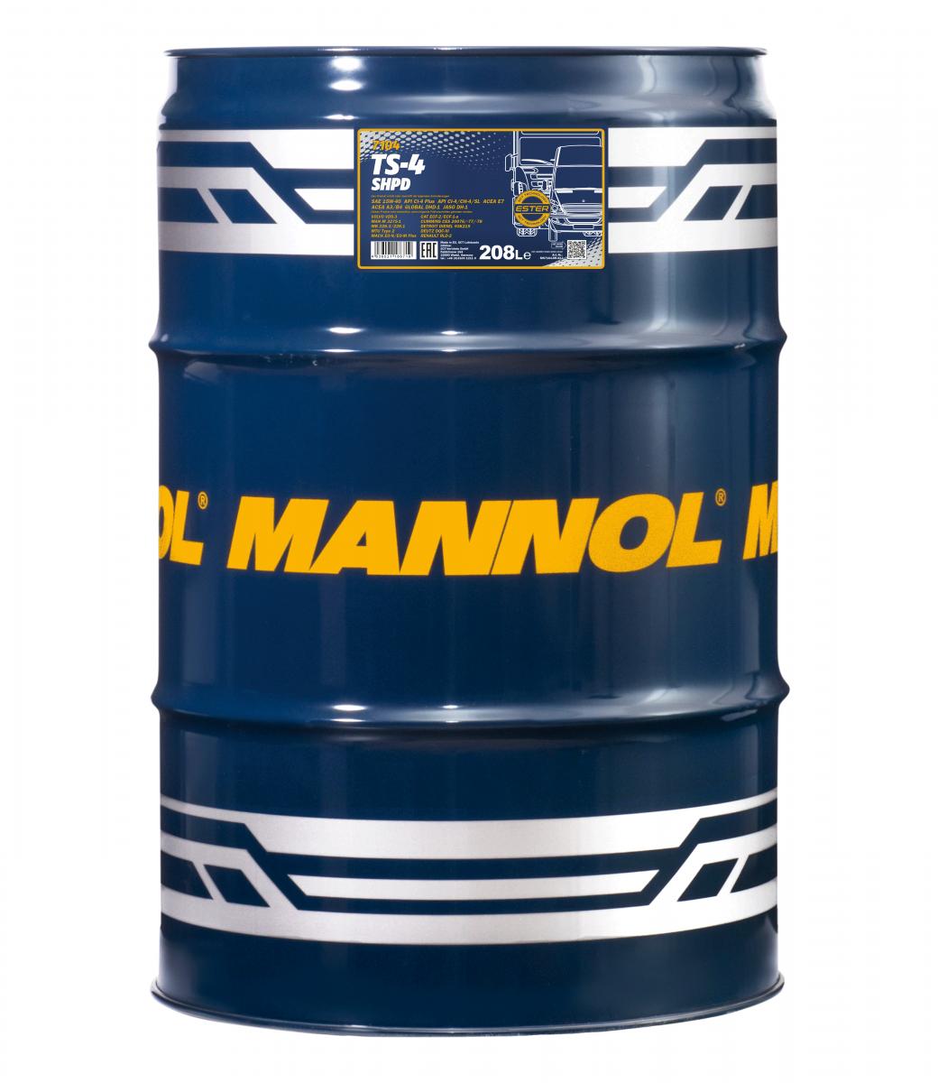 7104 MANNOL TS-4 SHPD 15W40 208 л. Моторное масло 15W-40