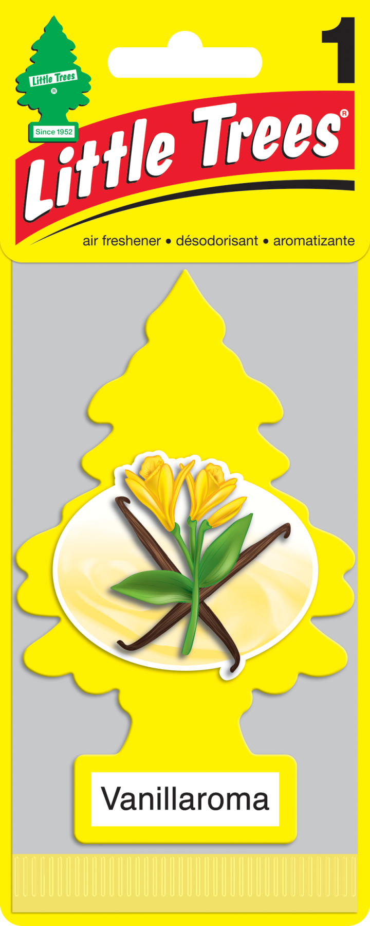 LITTLE TREES Ароматизатор Ёлочка "Аромат ванили" (Vanillaroma)