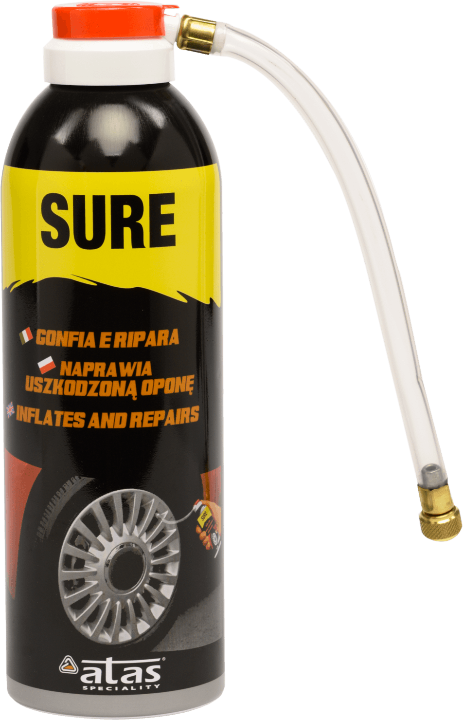 ATAS SURE Аварийный герметик для ремонта шин 300 мл.