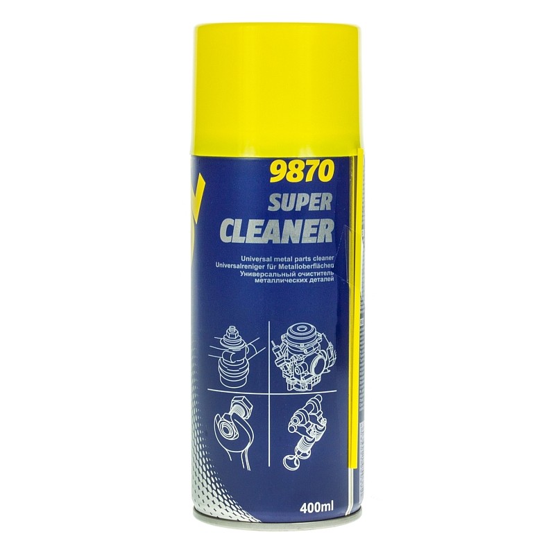 9870 MANNOL SUPER CLEANER 400 мл. Универсальный очиститель металлических деталей