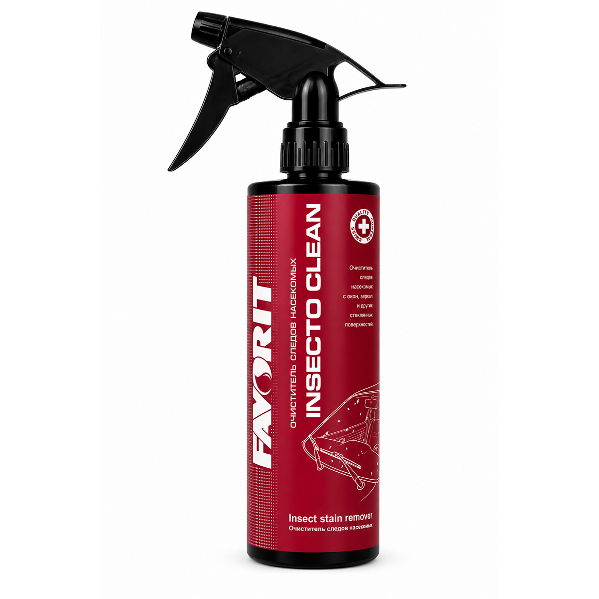 FAVORIT INSECTO СLEAN 450 ml. Очиститель следов насекомых диспенсер 